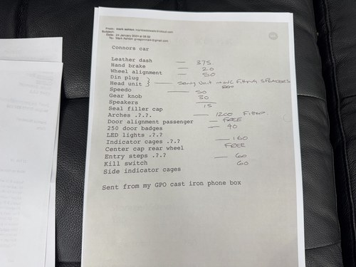 1984 Mercedes G-Wagen 250 GD till salu (bild 122 av 132)