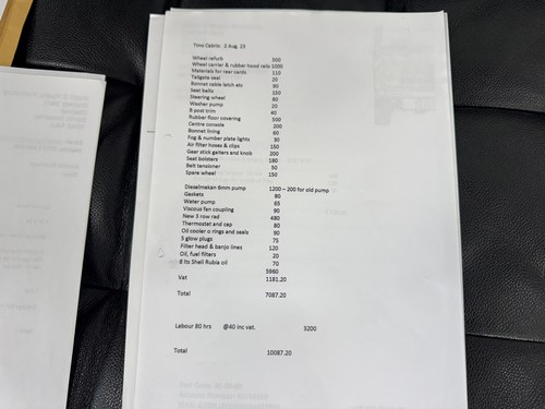 1984 Mercedes G-Wagen 250 GD till salu (bild 129 av 132)