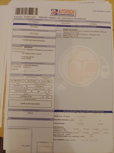 1968 Chevrolet Chevelle SS En venta (imagen 93 de 98)