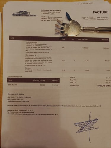 1968 Chevrolet Chevelle SS En venta (imagen 97 de 98)