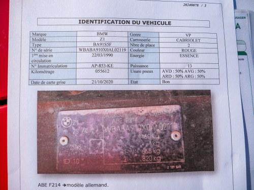 1990 BMW Z1 For Sale (picture 180 of 186)