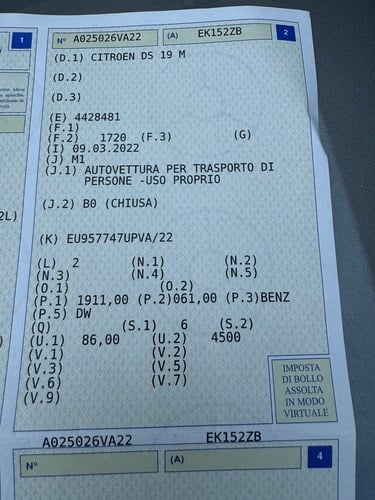 1965 Citroën DS 19 Te koop (foto 105 van 108)