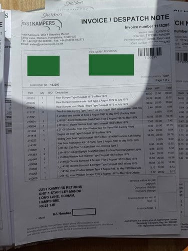 1973 Volkswagen Type 2 Bay Window Camper Te koop (foto 161 van 165)