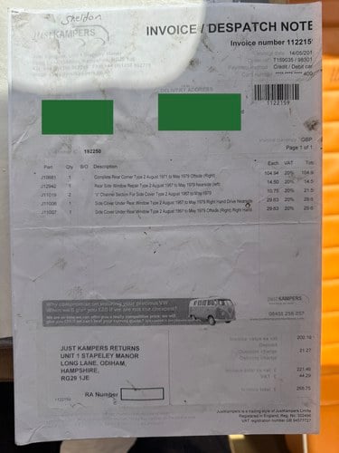 1973 Volkswagen Type 2 Bay Window Camper Te koop (foto 163 van 165)