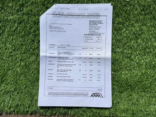 1973 Volkswagen 1303LS Karmann Convertible Te koop (foto 124 van 135)