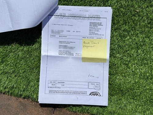 1973 Volkswagen 1303LS Karmann Convertible Te koop (foto 125 van 135)