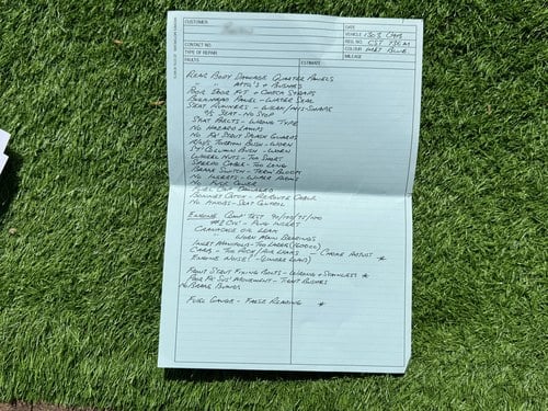 1973 Volkswagen 1303LS Karmann Convertible Te koop (foto 133 van 135)