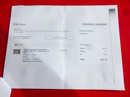 1999 Porsche 996 (911) Carrera Coupe 3,4L For Sale (picture 98 of 99)