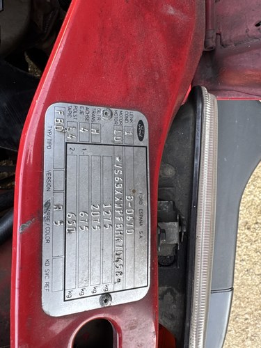 1987 Ford Fiesta XR2 Mk2 For Sale (picture 26 of 35)