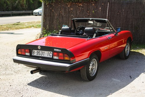 1987 Alfa Romeo Spider Series 3 2L zum Verkauf (Bild 4 von 70)