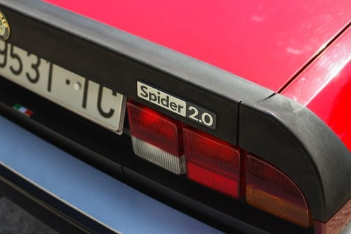 1987 Alfa Romeo Spider Series 3 2L zum Verkauf (Bild 39 von 70)