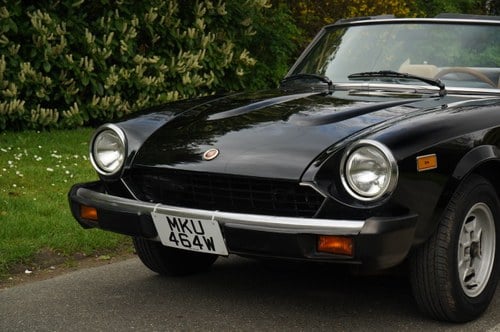1981 Fiat 124 Spider 2000 till salu (bild 48 av 76)