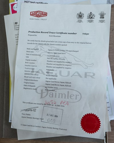 2002 Jaguar S-Type R For Sale (picture 177 of 179)