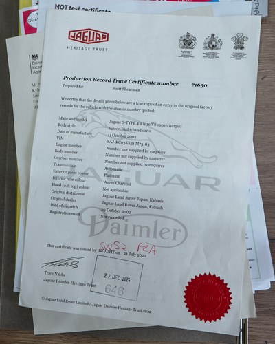 2002 Jaguar S-Type R For Sale (picture 178 of 179)