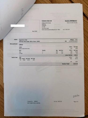 1999 Rolls-Royce Silver Seraph Te koop (foto 205 van 212)