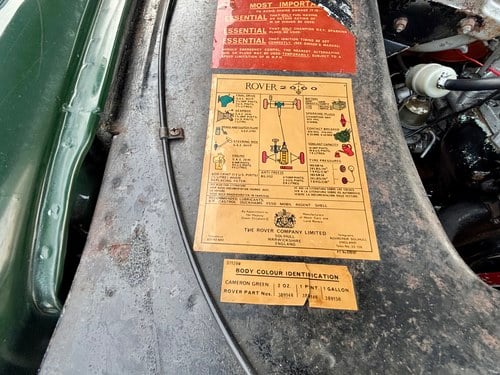 1973 Rover P6 2000 Manual à venda (imagem 138 de 159)