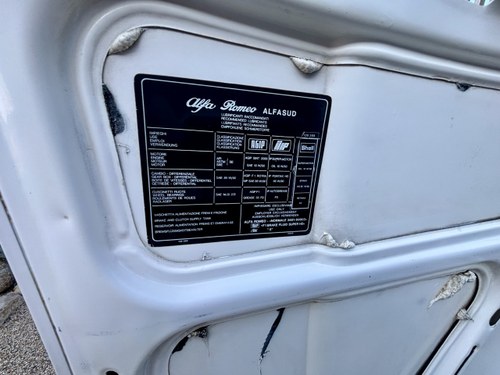 1976 Alfa Romeo Alfasud 1.2L 5M For Sale (picture 136 of 165)