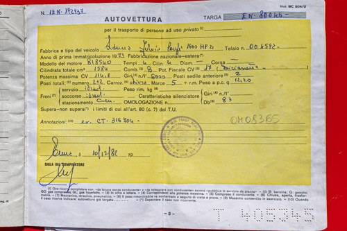 1973 Lancia Fulvia 1600 HF Series 2 Te koop (foto 77 van 78)