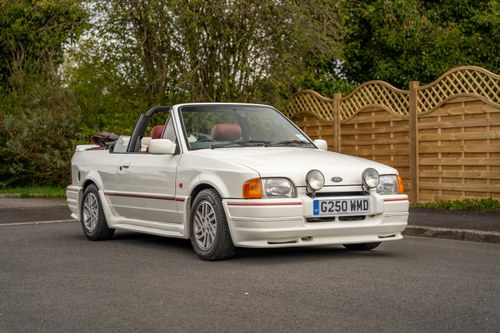 1989 Ford Escort 1.6 Cabriolet till salu (bild 5 av 149)
