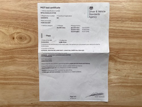1989 Ford Escort 1.6 Cabriolet till salu (bild 149 av 149)