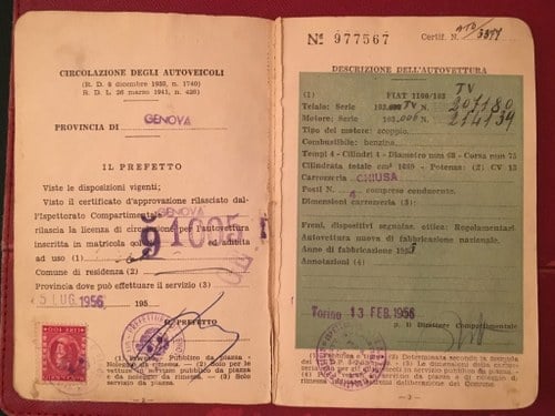 1959 Fiat 1100-103 Turismo Veloce Désirée Coupé by Vignale 1 of 5 till salu (bild 100 av 104)