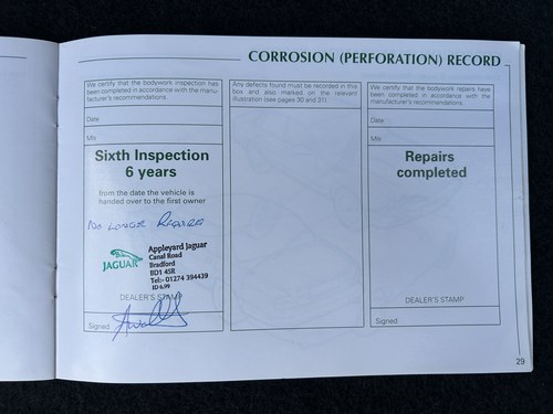 1998 Jaguar XK8 Coupé X100 till salu (bild 224 av 240)