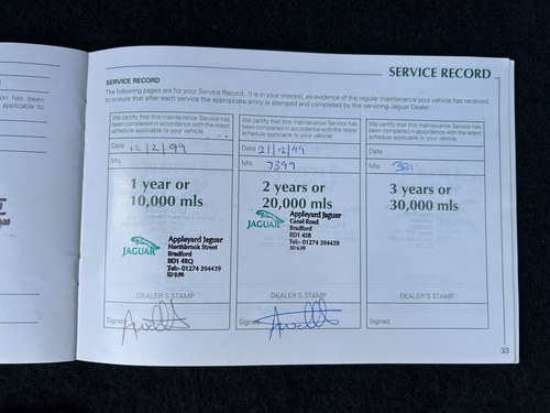 1998 Jaguar XK8 Coupé X100 till salu (bild 226 av 240)