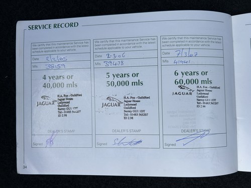 1998 Jaguar XK8 Coupé X100 till salu (bild 227 av 240)