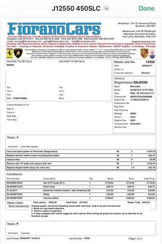 1974 Mercedes-Benz 450SLC C107 For Sale (picture 150 of 152)