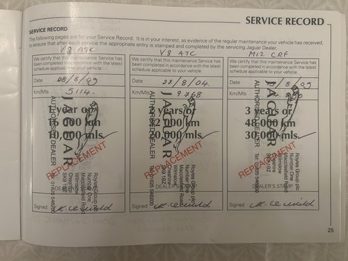 2002 Jaguar XJ8 SE X308 zum Verkauf (Bild 122 von 124)