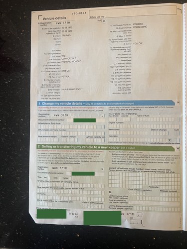 1973 Triumph TR6 PI For Sale (picture 154 of 162)