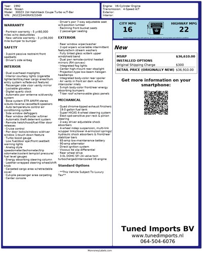 1992 Nissan 300ZX Z32 3L V6 Automatic à venda (imagem 149 de 149)