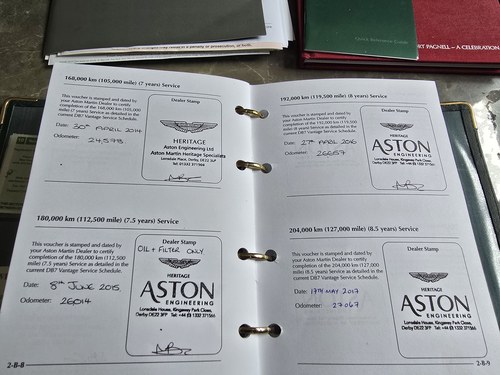 2004 Aston Martin DB7 V12 Vantage Volante till salu (bild 120 av 125)
