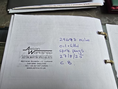 2004 Aston Martin DB7 V12 Vantage Volante till salu (bild 122 av 125)