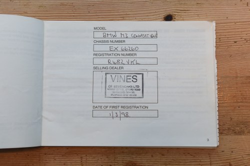 1998 BMW M3 Evolution Convertible E36 For Sale (picture 173 of 175)