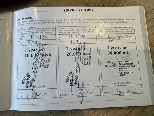 1995 Jaguar XJ6 Sport Auto For Sale (picture 137 of 139)