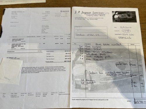 1987 Jaguar XJ-SC V12 till salu (bild 97 av 100)