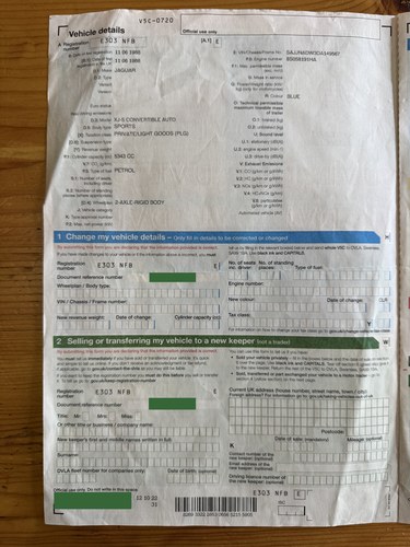 1988 Jaguar XJ-S V12 Convertible till salu (bild 149 av 191)