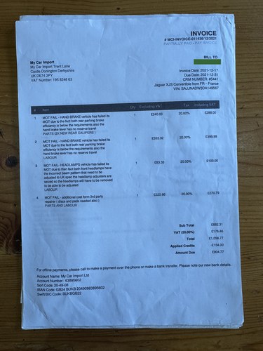 1988 Jaguar XJ-S V12 Convertible till salu (bild 164 av 191)