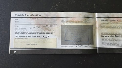 1989 Austin Mini Thirty For Sale (picture 114 of 120)