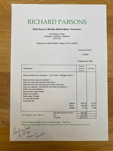 1972 Rolls-Royce Silver Shadow LWB En venta (imagen 138 de 152)