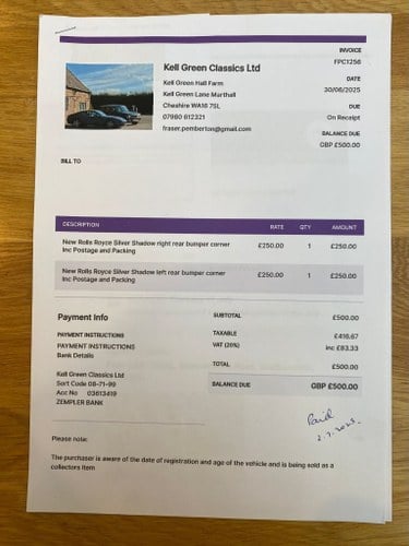 1972 Rolls-Royce Silver Shadow LWB En venta (imagen 144 de 152)