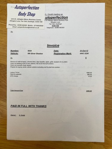 1972 Rolls-Royce Silver Shadow LWB En venta (imagen 148 de 152)