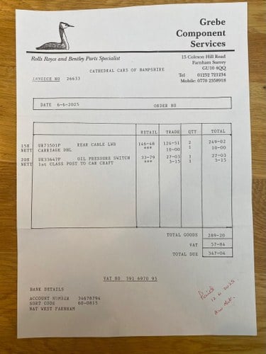 1972 Rolls-Royce Silver Shadow LWB En venta (imagen 150 de 152)