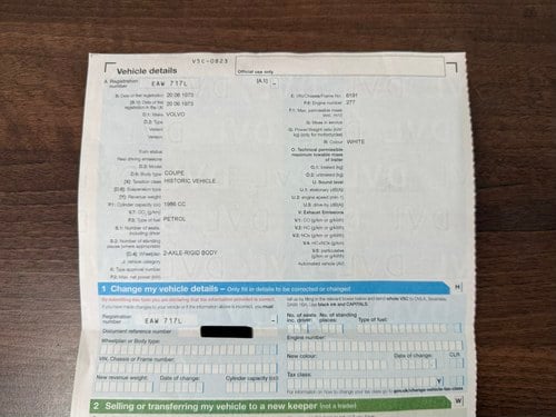 1973 Volvo 1800ES For Sale (picture 113 of 118)