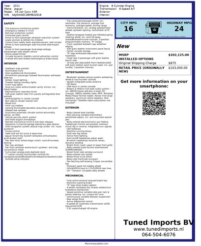2011 Jaguar XKR Convertible 5L V8 X150 For Sale (picture 97 of 98)