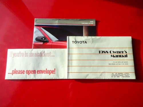 1988 Toyota MR2 Coupe 1,6L I6 (22k miles) Te koop (foto 150 van 152)