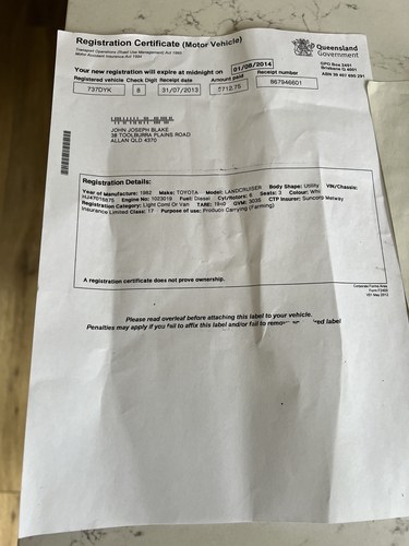 1982 Toyota Land Cruiser HJ47 Pick Up Te koop (foto 226 van 240)