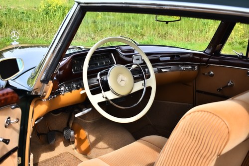 1960 Mercedes-Benz 220SE "Ponton" Sunroof Coupe 2,2L till salu (bild 43 av 161)