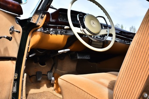 1960 Mercedes-Benz 220SE "Ponton" Sunroof Coupe 2,2L till salu (bild 45 av 161)